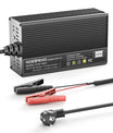 Noeifevo 14,6 V 10 A LiFePO4 Ładowarka do akumulatora LiFePO4 12 V 12,8 V, XLR/IEC/XT60/Anderson 50A/M8