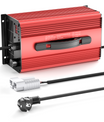 NOEIFEVO 67.2V 25A litiumbatteriladdare för 59.2V (60V) 16S litium-Li-jon-Lipo-batteri, LCD-display, justerbar ström, laddare för elcykel, scooter, elmotorcykel