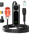 NOEIFEVO 2026 Pro mobil wallbox 11 kW med app, elbil CEE 16A til Type 2 ladekabel, 3-faset EV-lader til alle EV'er (IEC 62196-2) & PHEV'er