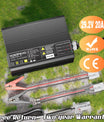 Noeifevo 29,2V 20A LiFePO4 batterilader for 24V 25,6V litiumbatteri, 0V BMS Aktiver, automatisk avstenging med full beskyttelse