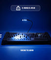 384-kanaals DMX512-lichttafel – professionele controllerconsole voor liveconcerten, KTV, dj-shows en clubs