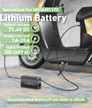 NOEIFEVO 71.4V 20A Lithium-batterijlader voor 60V 62.9V 17S Lithium-Li-Ion-Lipo-batterij, LCD-display, instelbare stroom, lader voor E-bike, scooter, elektromotorfiets