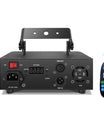DJ Discolight-partylys, 3D RGB animations-diskolys med fjernbetjening, partylys med DMX, musikstyret beam-effekt scenelys til fest, festival, klub, scene, belysning, show