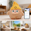 Juguete de peluche con IA y voz inteligente, ojos LED: un compañero interactivo para niños y adultos, mascota electrónica recargable, compatible con más de 50 idiomas con la app Tuya