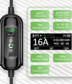 Noeifevo Type2 EV-latauskaapeli, 11KW 16A CEE 5m/10m/15m  mobiili EV-latauslaite, DC6mA RCD-suojaus