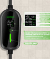 NOEIFEVO F097 11KW EV Mobile Wallbox med app, 3-faset 6-16A med justerbar opladningskraft, Wi-Fi fjernbetjening, CEE 16A til Type 2 EV opladningskabel