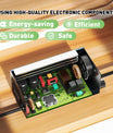 NOEIFEVO 73V 8A Caricabatterie Lithium-LiFePO4 per batteria LiFePO4 64V 20S, Display LCD, corrente regolabile, caricabatterie per golf cart, motore elettrico, barca e camper