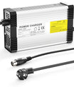 NOEIFEVO 96.6V 4A lithium batterijlader voor 23S 84V 85.1V lithium batterij, met koelventilator, automatische uitschakeling.