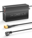 NOEIFEVO 96.6V 1A-15A Lithium-Batterieladegerät für 85.1V（84V) 23S Lithium-Li-Ionen-Lipo-Batterie, LCD-Anzeige, Strom einstellbar