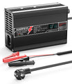 NOEIFEVO 29.4V 3A Lithium Nabíjačka pre 7S 25.9V Li-Ion Lipo Batérie, s LCD displejom, chladiacim ventilátorom, automatickým vypnutím