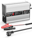 NOEIFEVO 13.8V-14.7V 8A Cargador de batería de plomo-ácido para batería de plomo-ácido de 12V, con ventilador de enfriamiento, apagado automático