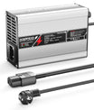 NOEIFEVO 27.6V-29.4V 2A 4A 5A Loodzuur Acculader voor 24V Loodzuuraccu, Koelventilator, Automatische Uitschakeling