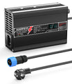 מטען ליתיום NOEIFEVO 25.2V 3A עבור סוללות 6S 22.2V Li-Ion Lipo, עם תצוגת LCD, מאוורר קירור, כיבוי אוטומטי