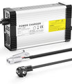 NOEIFEVO 50.4V 8A Lithium-Batterieladegerät für 12S 44.4V Lithium  Batterie,mit Kühlventilator, automatische Abschaltung.