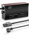 NOEIFEVO 58,8V 2-20A litiumbatterilader for 51,8V 52V 14S litium-lion-lipo-batteri, LCD-skjerm, justerbar strøm, lader for elsykkel, scooter, elektrisk motorsykkel