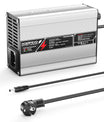 NOEIFEVO 27.6V-29.4V 2A 4A 5A Loodzuur Acculader voor 24V Loodzuuraccu, Koelventilator, Automatische Uitschakeling