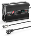 NOEIFEVO 24V 8A Lithium LiFePO4 Batterieladegerät, Ladespannung 29.2V, mit Lüfter, Aluminium-Gehäuse,LCD Bildschirm