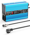 NOEIFEVO 12,6V 10A Lithium-Ladegerät für 3S 11,1V Li-Ion Lipo-Batterien,  Kühlventilator, automatischer Abschaltung（BLUE）