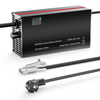 NOEIFEVO 48V 2A-20A Stroom Instelbaar Acculader voor Loodzuuraccu's, AGM, Gel, Golfwagen Acculader, LED-display