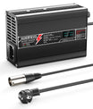 Carregador de bateria de lítio NOEIFEVO 24V 8A LiFePO4, tensão de carga 29.2V, com ventilador, caixa de alumínio, tela LCD