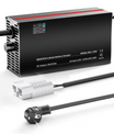 NOEIFEVO 58,8V 2-20A litiumbatterilader for 51,8V 52V 14S litium-lion-lipo-batteri, LCD-skjerm, justerbar strøm, lader for elsykkel, scooter, elektrisk motorsykkel