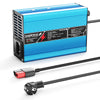 NOEIFEVO 14,6V 15A LiFePO4 Batterilader for 12V 12,8V 4S LiFePO4-Batteri, Automatisk Avstengning, Aluminiumskapsling, Med Vifte
