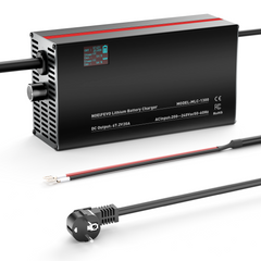 NOEIFEVO 67,2V 2-20A Lithium-batterilader til 59.2V 60V 16S Lithium-Li-Ion-Lipo-batteri, LCD-skærm, justerbar strøm, lader til E-cykel, scooter, elektrisk motorcykel