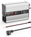 NOEIFEVO 42V 2A 3A 3.5A 4A Lithium-Ladegerät für 10S 37V Li-Ion Lipo-Batterien, Kühlventilator, automatischer Abschaltung