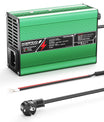 NOEIFEVO 29.4V 2A 3A 4A 5A Lithium-Lader voor 7S 25.9V Li-Ion Lipo-batterijen, Koelventilator, Automatische uitschakeling (GROEN)