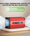 NOEIFEVO 67.2V 25A litiumbatteriladdare för 59.2V (60V) 16S litium-Li-jon-Lipo-batteri, LCD-display, justerbar ström, laddare för elcykel, scooter, elmotorcykel