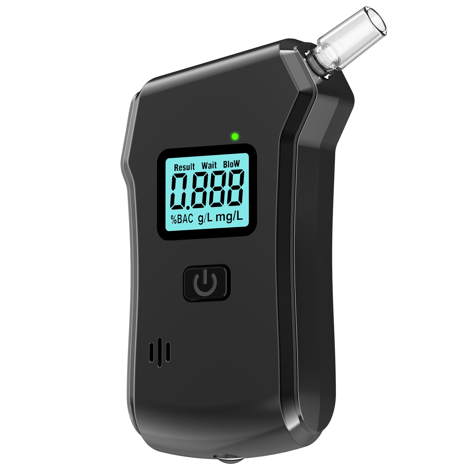 NOEIFEVO MR806 Alcoholtester met hoogprecisie brandstofcelsensor, bloedalcoholtester, opvouwbare mondstuk, LED-display, veelzijdige alcoholdetector