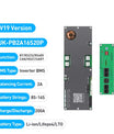 Akun BMS 4,3 tuuman näytöllä, älykäs aktiivinen BMS 8S–16S 200A 24V–48V Li-Ion/LiFePO4/LTO 2A akun energian tasapainottaja Bluetoothilla, CAN/RS485