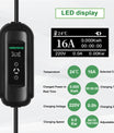 Noeifevo Kannettava Type1 3,6KW 16A EV-laturi, 5m/10m mobiili EV-latauskaapeli Schukolla
​