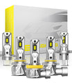 NOEIFEVO H7 H11 H4 9005 9006 Auto Lampen Set, 60W 16000LM Scheinwerfer, 6500K Weiß 12V Fern- und Abblendlicht