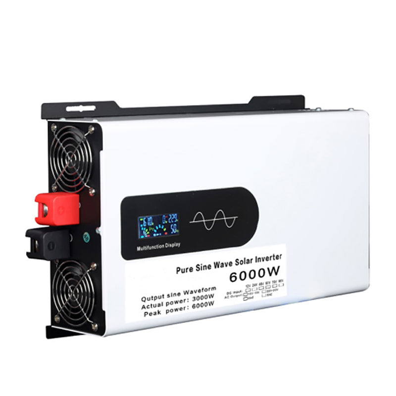 Inverter 96V til 230V, 8000 W, 10000 W, 12000 W, solbilinverter med fjernbetjent dobbeltstikdåsekonverter