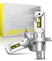 Set di lampade auto NOEIFEVO H7 H11 H4 9005 9006, Fari 60W 16000LM, Luce bianca 6500K 12V, Fari abbaglianti e anabbaglianti