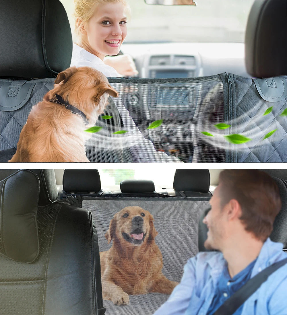 NOEIFEVO CA01 Pet Car Back Seat Protector, Vandtæt Pet Car Back Seat Mat til alle køretøjer