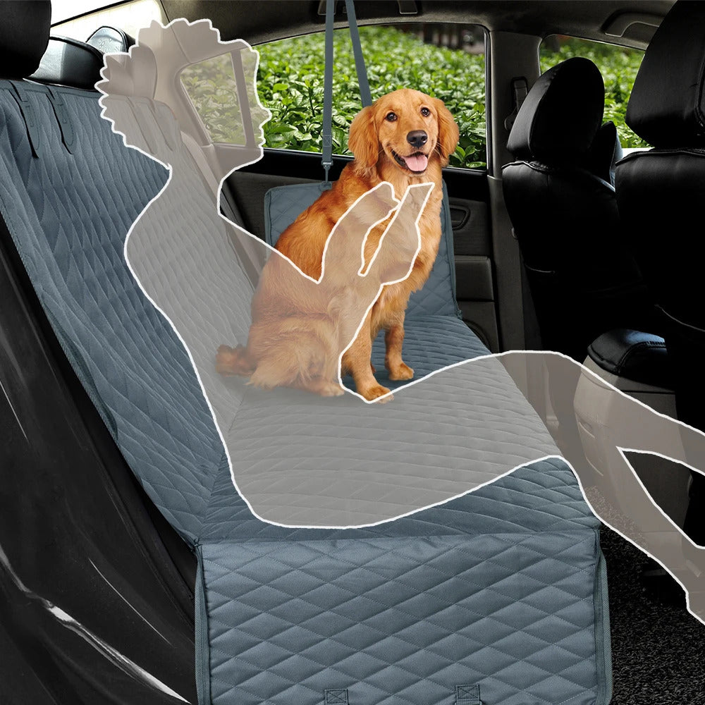 NOEIFEVO CA01 Pet Car Back Seat Protector, Vandtæt Pet Car Back Seat Mat til alle køretøjer