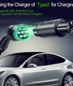 NOEIFEVO Type 2 naar Tesla Adapter AC 7,2 kW 32A 220V, passend voor Tesla Model S/X/3, voor Type 2 AC EV-lader om Tesla-voertuigen op te laden