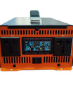 Inverter 5000W til 12000W ren sinus bølge spændingsomformer, 12V/24V/48V/60V/72V/96V til 230V, med LCD spændingsdisplay