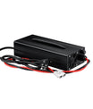 NOEIFEVO 29,2 V 5–50 A  Justerbart litium-LiFePO4-batterilader for 24 V, 25,6 V, 8S LiFePO4-batterier, LCD-display, lader for bobiler, trolling-motorer, båter og campingvogner