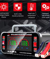 12 10A / 24V 5A Helautomatisk bilbatteriladdare Intelligent pulslagningsladdare för bilbatterier Batteriladdare för motorcyklar