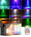 40W LED Partylicht, Bee's Eye 5-in-1-Effektlicht, RGB-Stroboskoplichtprojektor mit verschiedenen Mustern für Bühnenbeleuchtung für DJs, Discos, Partys und Hochzeiten