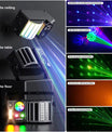 40W LED Partylicht, Bee's Eye 5-in-1-Effektlicht, RGB-Stroboskoplichtprojektor mit verschiedenen Mustern für Bühnenbeleuchtung für DJs, Discos, Partys und Hochzeiten