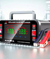 12 10A / 24V 5A Helautomatisk bilbatteriladdare Intelligent pulslagningsladdare för bilbatterier Batteriladdare för motorcyklar