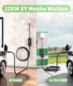 22KW 32A 3 Faza Skrzynka ścienna EV, Type 2 Szybka ładowarka dla pojazdów elektrycznych, CEE 32A