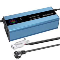 Cargador de litio LiFePO4 de iones de litio ajustable de voltaje de 42 V-88,2 V de NOEIFEVO de 15 A para baterías de 36 V, 48 V, 60 V, 72 V y 84 V